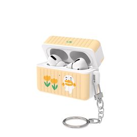 [S2B] Kakao Friends April Shower AirPods Pro Carrier Combo Case - Apple Bluetooth Earphones All-in-One Case - Made in Korea